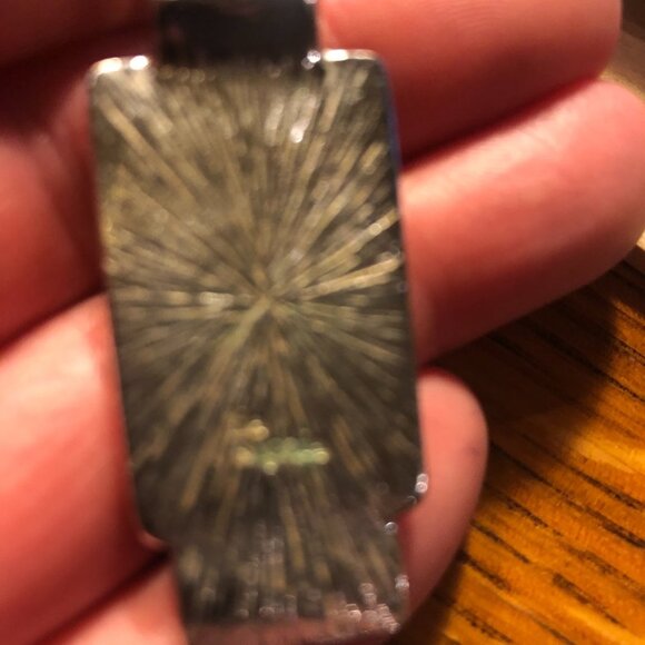 Lia Sophia Sumatra Slide Necklace Tiger Shell Mother of Pearl - Picture 2 of 2